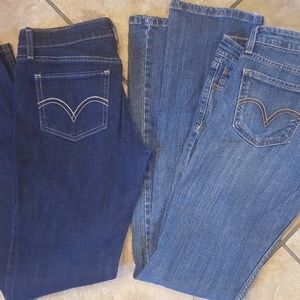 Levi's 518 superlow Juniors Size 5 jeans